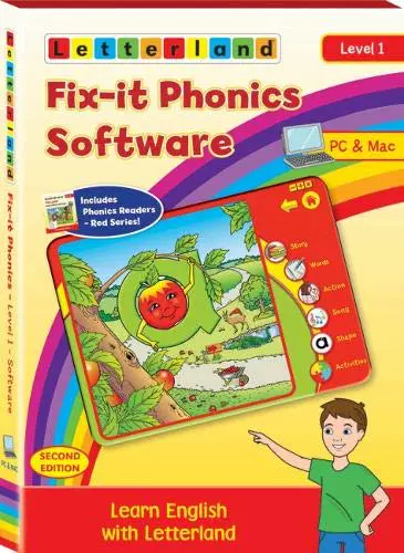 Letterland新版fix It Phonics Level 1 Software 2nd Edition