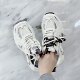 New large-size shoes 41-43 summer 2025 fashion sports and casual light and versatile thick-soled dad shoes Qianzuhui