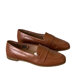 Foreign trade large-size women's shoes for spring low-heeled single shoes loafer shoes beans shoes with one foot small leather shoes British style commuting