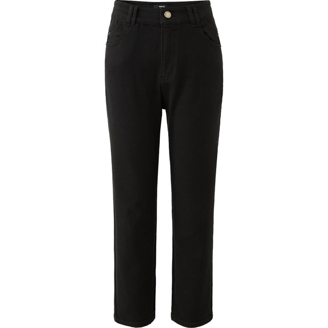 Yalida Stretch Straight Jeans Women's Small Fade-Resistant Women's Pants 2025 New Spring Slim Cigarette Pants