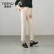 Ya Lidalan straight pants female spring suit pants small pants 2025 new nine -point casual pants trousers