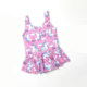 Children's swimsuit for small and medium-sized girls split one-piece 2-9 years old cute cartoon Korean style female swimsuit triangle comfortable and quick-drying