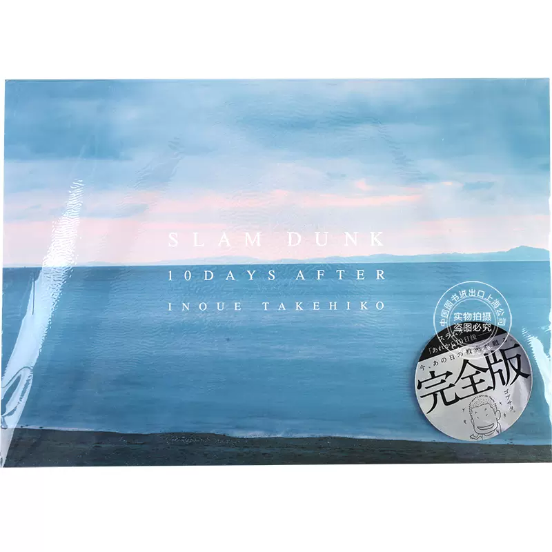 现货灌篮高手十日后10天以后slam Dunk 10days After 进口日文井上雄彦漫画画册
