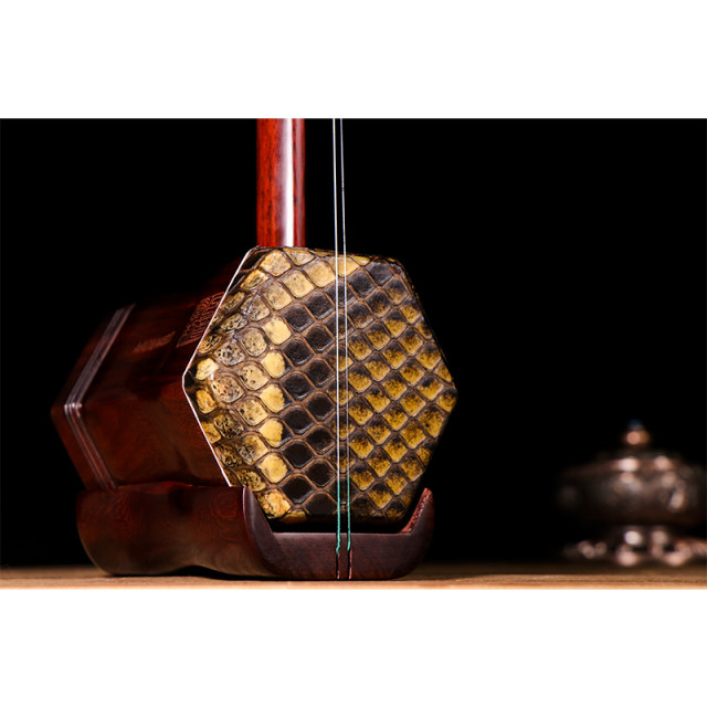 Zhengyintang Old material red sandalwood erhu musical instruments professional performance collection high-end high volume middle-aged and elderly adult erhu