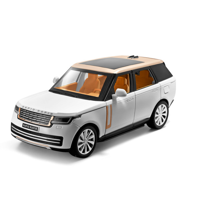 Simulation 1:24 Land Rover Range Rover New Energy SUV Alloy Cross -country Model Boys Boy Boys Toys Car
