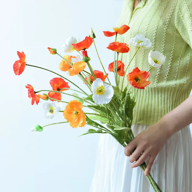 虞美人假花 新人首单立减十元 21年11月 淘宝海外