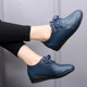 2025 new spring and autumn single shoes for women flat leather shoes, small white shoes, flat heel casual soft sole versatile large size women's shoes