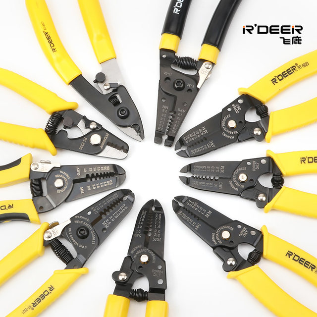 Feilu manual wire stripper multifunctional electrician wire stripper stripper wire stripper fiber optic pliers