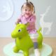 Jumping horse inflatable horse toy horse anti-falling and thickening 1 year old 3 babies can mount baby music rocking horse