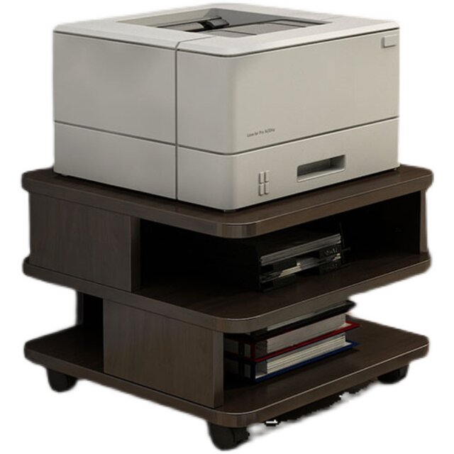 Simple modern office printer rack floor-standing table rack mobile copy ...