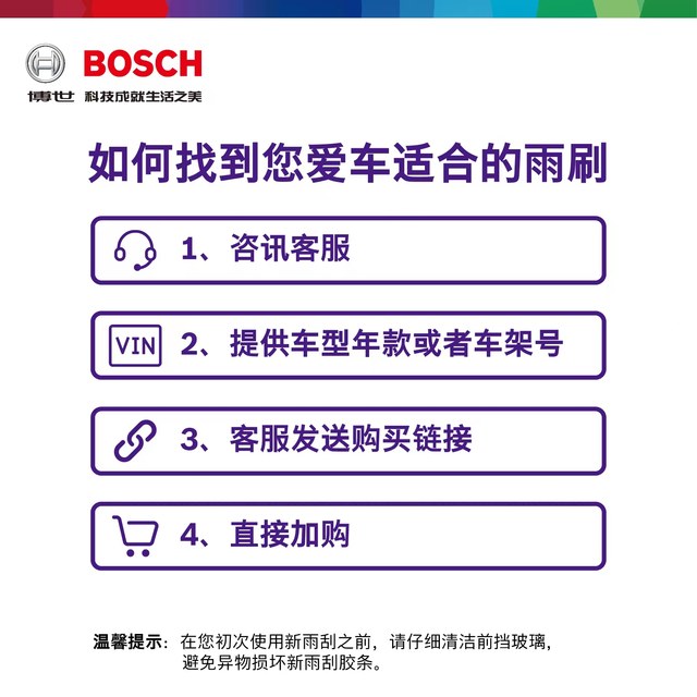 Bosch wiper Toyota Camry Asian Dragon Highlander CHR Yize RAV4 Rongfang silent boneless wiper