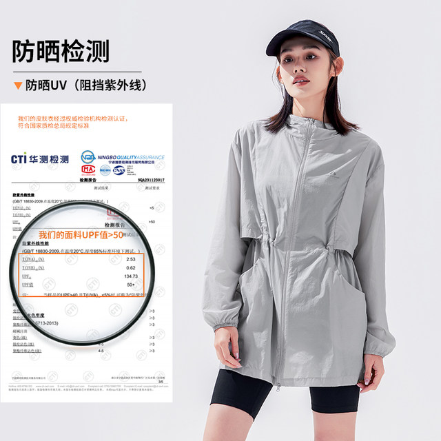 UPF50+ Sun Hoodie For Men & Women - Waterproof, Windproof Unisex Jacket For Hiking, Cycling, Travel
