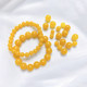 Second -generation synthetic beeswax beads, round beads, played beads handmade DIY string crystal bracelet necklace jewelry materials
