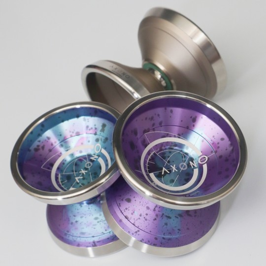 Yo-Yo AXONO Axis Gauge July Yo-Yo Ultra-Wide Athletic Edelstahlring High-End JULYYOYO
