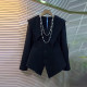 Plush size women's shawl collar long sleeve button top Fat sister autumn black slim autumn shirt