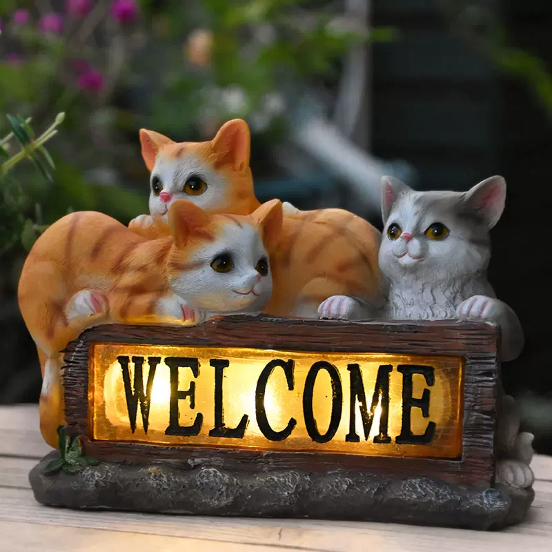 树脂仿真猫花园 新人首单立减十元 21年11月 淘宝海外