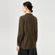 NAERSI/Naersi stand-up collar waist-closing windbreaker convenient casual jacket for women 2025 autumn