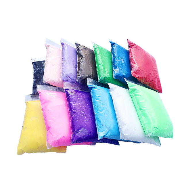 Uncle Wolf High -quality ultra -light clay 500 grams is commonly used in 12 colors and one Jin [Jin is equal to 0.5 kg] per bag jumping mud mud cotton mud