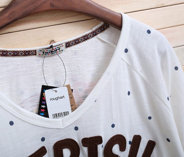 
Summer rough women's V-neck T-shirt top short-sleeved loose raglan sleeves half-sleeved pure cotton versatile fat mm T-shirt
