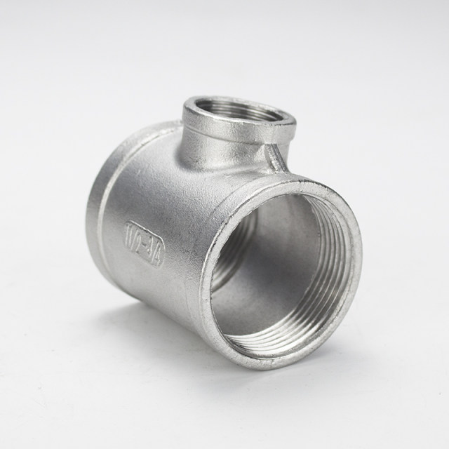 Tee Internal Thread Stainless steel reducing tee 304 variable diameter internal wire ...