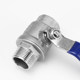 304/316 stainless steel two-piece internal and external thread ball valve two-piece manual internal and external thread ball valve 4 minutes 6 minutes 1 inch