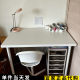 IKEA icon desk white desk 100x60 Adis desk computer desk office writing table domestic purchasing
