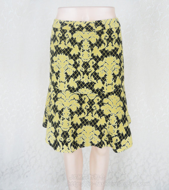 100 yuan 2 pieces! C*FON women's autumn and winter lotus leaf skirt printed bag hip skirt skirt short skirt QG807

