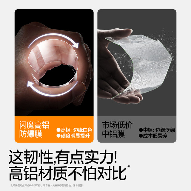 Flash Magic is suitable for Xiaomi 15 tempered film, Xiaomi 15 mobile phone film, Xiaomi 14 new ultrasonic screen fingerprint unlocking in seconds, water condensation protection, 15Pro full screen Blu-ray 15 HD super explosion-proof