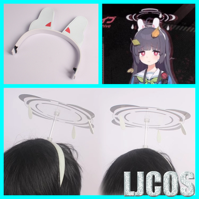 taobao agent [LJCOS] Blue Archives Xiaya Meiyou COS Halo Head Trip Xiaze Meiyou COSPLAY props