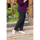 Beautiful Inn practical wear pants in autumn tight waist and hips large size women's wear anti-wrinkle versatile straight suit pants