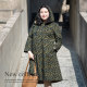 Large size women's high-end light luxury dress, fat mm belly-covering and slimming and age-reducing fashionable skirt