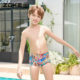 Zhouke children's swimsuit flat corner professional swimming training zoke boys quick-drying anti-chlorine competition racing student swimming trousers