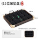 Jewelry tray ring display plate imitation wood grain bracelet jade watch pallet necklace jewelry tray live counter display plate