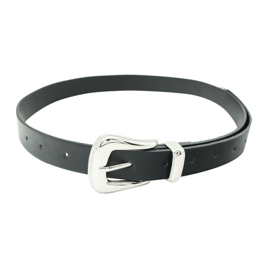 Belt For Women 2025 NUEVO MILENTE MILENTE MILENTE HOTTIE CINTO COREANO HIP-HOP Jeans Black Belt Versátil Tendencia casual