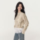EPTISON retro girl style sweater 2025 spring new round neck loose sweet atmosphere warm top

