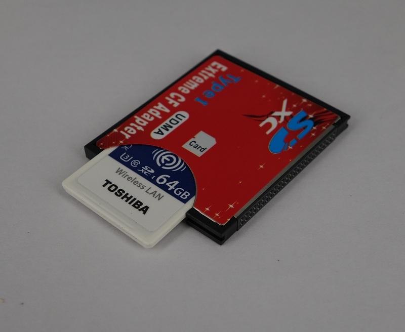 sd转cf卡套 sd转接套 cf卡托 单反相机转接套无线wifi 高速适配器