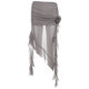 2024 European and American style cross -border summer new women's solid color slimming, thin street fashion high waist network skirt