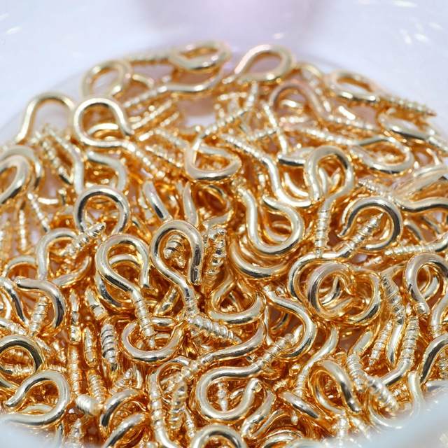 Horn nail diy handmade hanging hoop material horn thread nail pendant bracelet beaded necklace material accessories