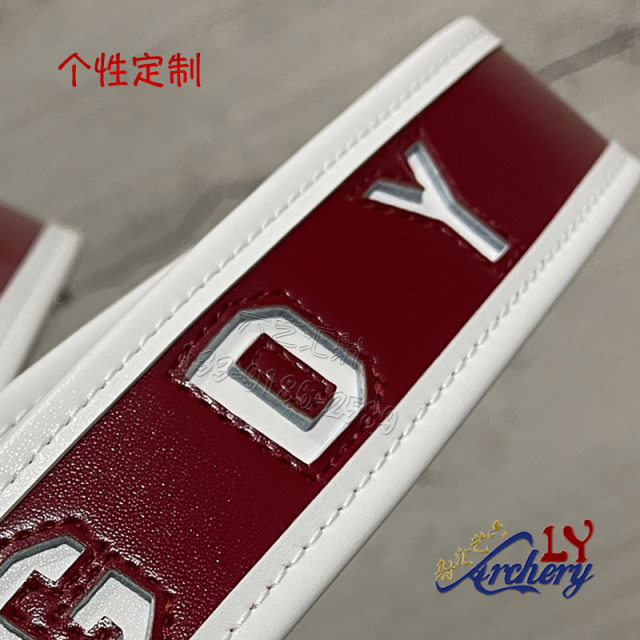 Japan's original imported ANGEL Angel ABQ reverse field quiver leather back insert small quiver custom lettering