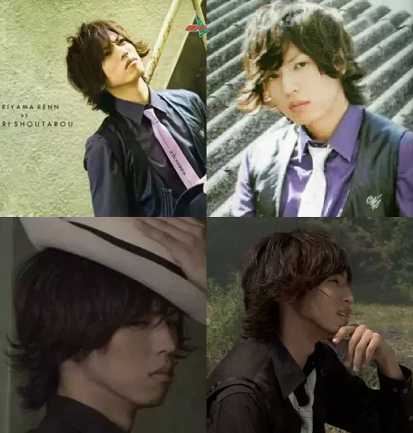 帝都动漫cosplay假毛假面骑士w Cos 左翔太郎定做假发