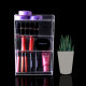 Acrylic cosmetics storage shelf lipstick lip gloss lip glaze masculatory makeup desktop sorting storage box
