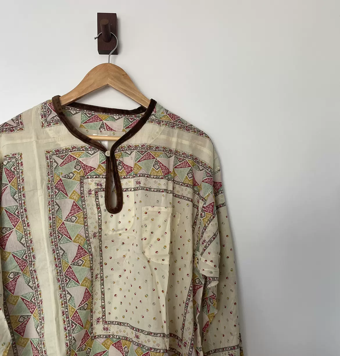 【现货】TUNIC P.O. PATCHWORK (N.D.) 21S天然染拼布衬衫VISVIM1 - Taobao