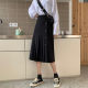 Large -size skirt in the long skirt in the long skirt, a piece of A -line skirt, fat mm, thin women's wild skirt spring and summer