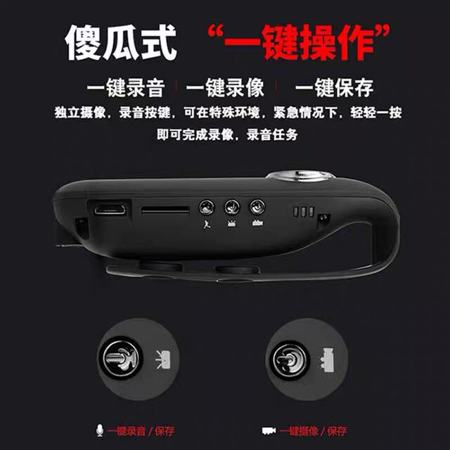 4k camera high-definition video artifact chest law enforcement recorder motorcycle sports camera camera head dv monitoring