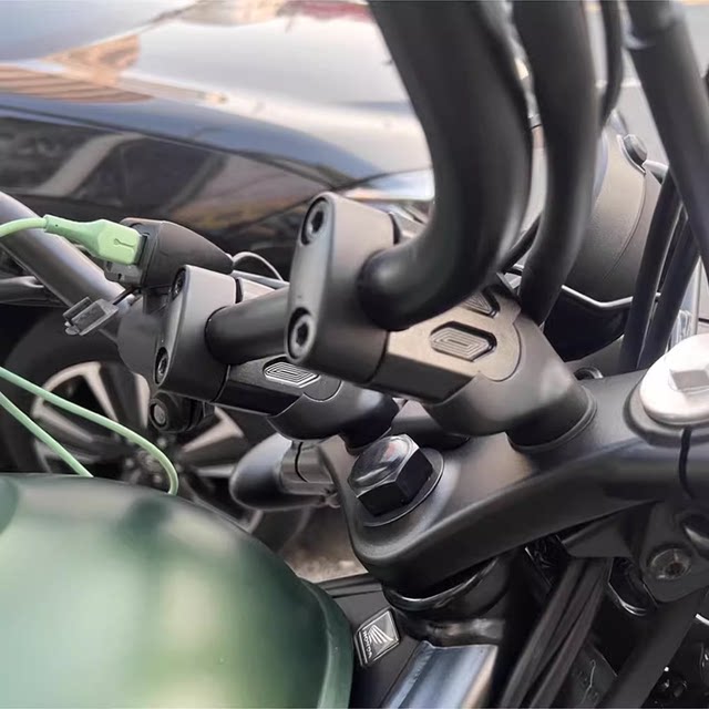 Applicable to the spring breeze 450MT motorcycle handlebar handlebar to increase the modified handlebar to increase the lead code to change the ride comfort