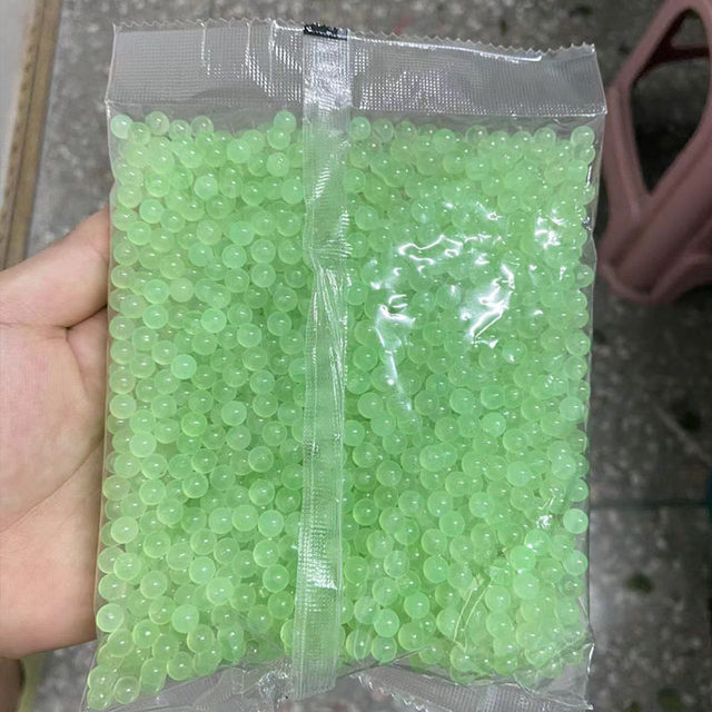 Toy plastic bullet children's toy plastic memory 8090 post-bullet soft rubber bullet solid yellow ball 6m