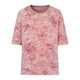 a02 pink tie-dye design short-sleeved T-shirt for women 2025 summer new loose top
