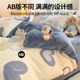 Milk velvet quilt soybean quilt complete set winter quilt thickened warm velvet quilt cover winter removable cotton quilt core