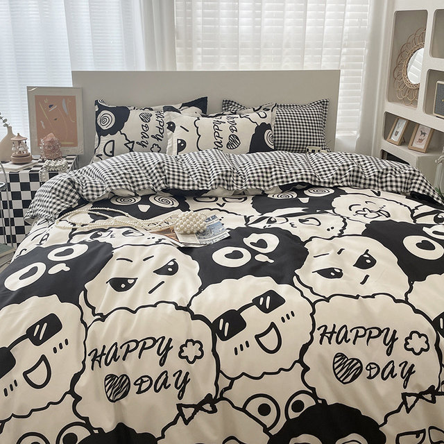 Single -person student dormitory Single children are covered with 150x200x230 single single non -whole cotton cotton 180