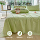 2025 new four-season bed sheet single piece 1.5 meters dormitory single quilt three-piece set non-cotton pure cotton winter